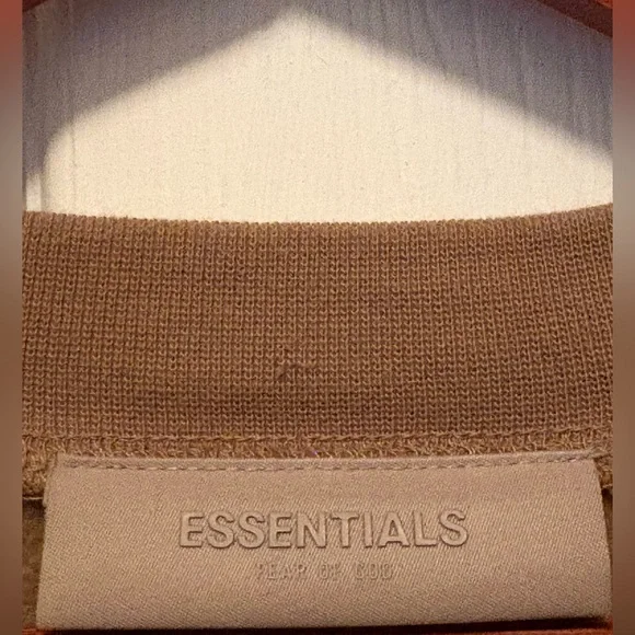 Fear of God Essentials Brown Pullover - Picture 3 of 3